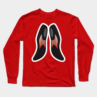 Comfortable Orthotics Shoes Pair Insoles, Arch Supports Sticker vector illustration. Fashion object icon concept. Insoles for a comfortable and healthy walk sticker design icon with shadow. Long Sleeve T-Shirt